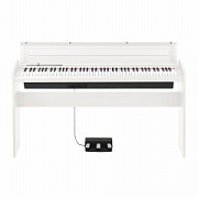 KORG LP-180-WH, со стойкой, тройной педалью, адаптером