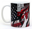 Кружка Green day ( American Idiot на флаге США )