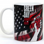 Кружка Green day ( American Idiot на флаге США )